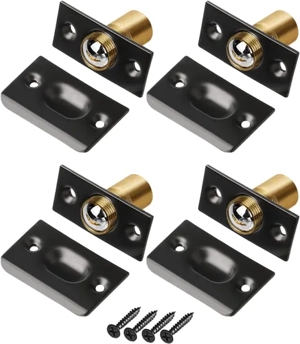 Vista 11 de Jiayi - Juego de 2 accesorios para puerta de armario, cierre de bola para puerta francesa, cierre de bola para la parte superior de la puerta