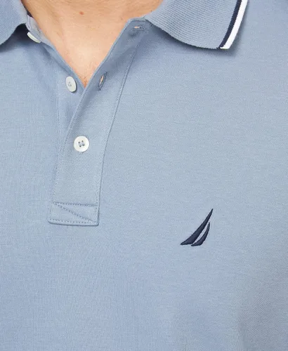 Vista 4 de Nautica Polo de manga corta con cuello de doble punta para hombre