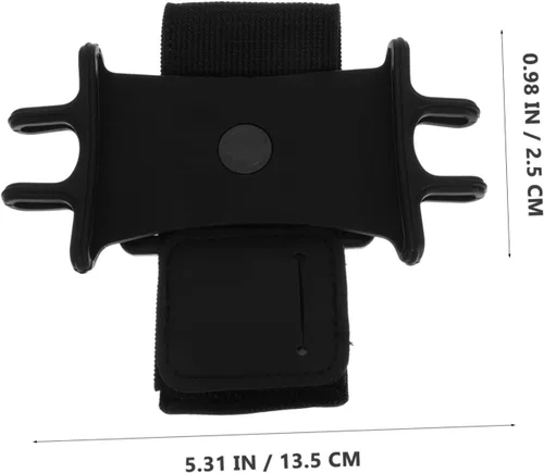 Vista 2 de DOITOOL Banda giratoria de silicona para teléfono con alta elasticidad para correr, ciclismo, deportes al aire libre, cómodo soporte de muñeca