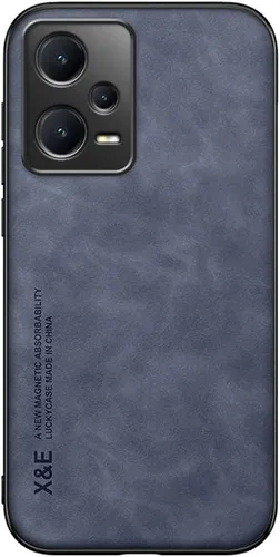 Vista 6 de Kepuch Silklike - Funda para Redmi Note 12 Pro+ 5G - Carcasa de parachoques con placa metálica integrada para Redmi Note 12 Pro+ 5G, color negro