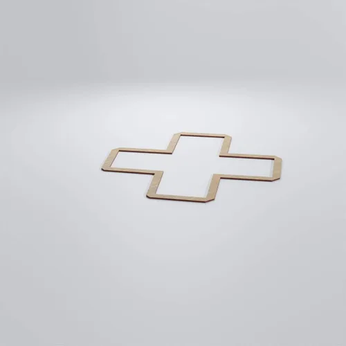 Vista 160 de 7 3/8"W X 7 3/8"H Extra Pequeño Fowler Decorativo Fretwork Madera Paneles De Pared, Aliso