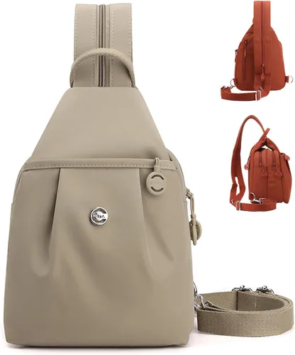 Vista 14 de Bolsa impermeable de 2 vías, impermeable Oxford de gran capacidad convertible al hombro, bolso cruzado