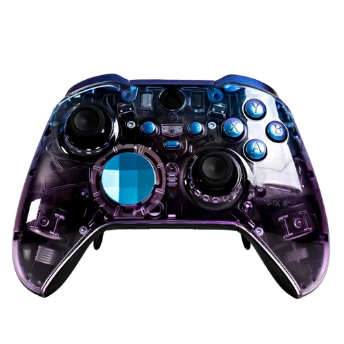 Vista 19 de Xbox Elite Series 2 Custom Soft Touch Controller - Soft Touch Feel, Added Grip, Cool Blue Color - Compatible with Xbox One, Series X, Series S