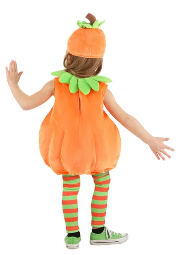 Vista 2 de Disfraz de Calabaza Gordita para Niños Multicolor
