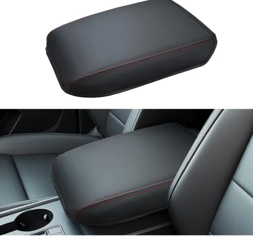 Vista 11 de INTGET Funda para consola central Volkswagen/VW Atlas 2025 2024, funda de cojín para reposabrazos, cubierta de consola central, protector de tapa