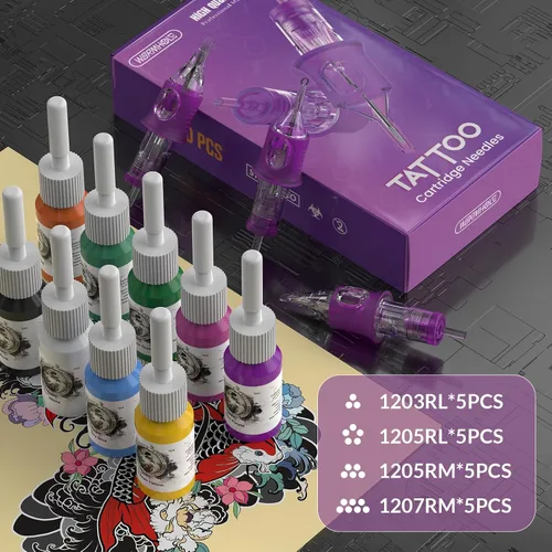 Vista 7 de Kit de tatuaje inalámbrico Wormhole para principiantes y artistas