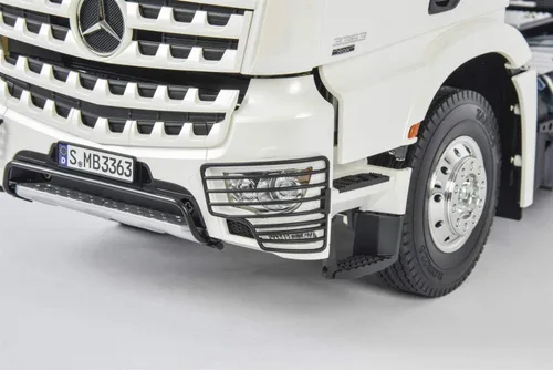 Vista 4 de Tamiya 56352 Arcos Mercedes-Benz 1:14 RC MB Arocs 3363 6x4 ClassicSpace, Blanco, 52.9 x 21.5 x 26.5 Centimetros