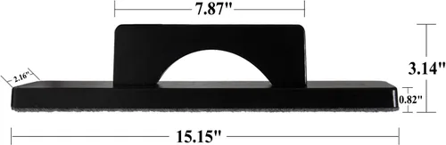 Vista 3 de Shuffleboard Sand con cepillo para tejo – Juego de cera de tejo para mesa de tejo + cepillo de tejo + mini recogedor y cepillo