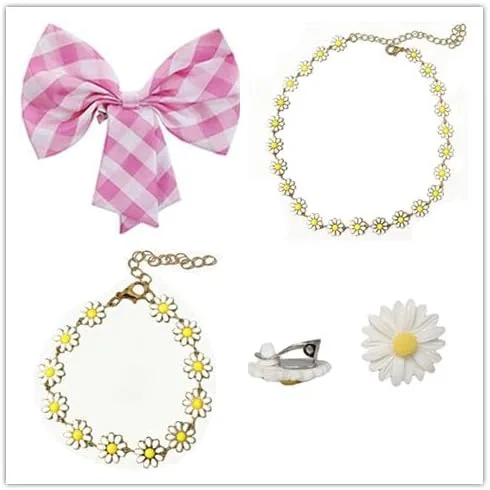 Vista 4 de Disfraz de princesa para niñas, trajes vintage, disfraz de Halloween con accesorios