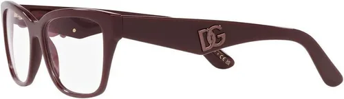 Vista 3 de Dolce & Gabbana Gafas graduadas DG 3370 3091 Burdeos