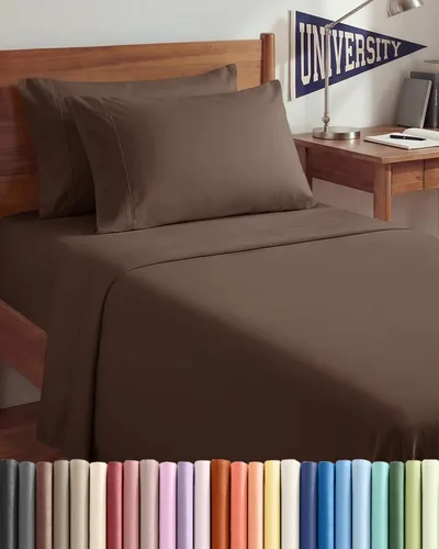 Vista 172 de Juego de sábanas Twin de 4 piezas - Cómodo, transpirable y refrescante - Juego de ropa de cama de lujo de hotel ultrasuave con bolsillos profundos