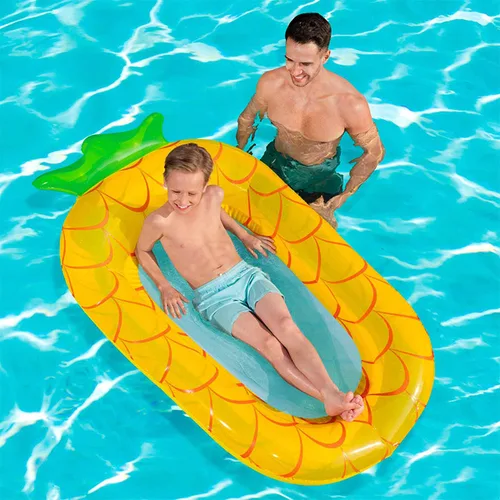 Vista 5 de Bestway Colchoneta Hinchable Frutas con Red Color Surtido 178x103/186x112 cm +6 Años Playa y Piscina 43644