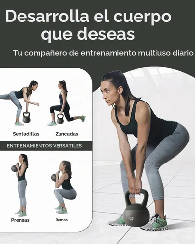 Vista 6 de Soft Kettlebell - Cushioned Impact-Resistant Base and Anti-Slip