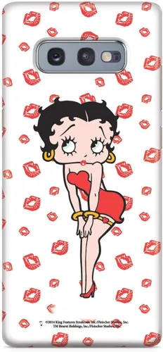 Vista 23 de Inspired Cases - Compatible con iPhone Xs Max - Funda protectora con textura 3D para Apple iPhone Xs Max - Classic Betty Boop