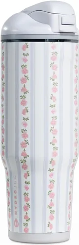 Vista 56 de HydroJug Ease2o - Botella de agua aislada de 24 onzas, tapa con popote y Duna