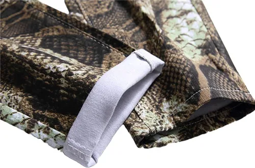 Vista 71 de Enrica Pantalones vaqueros estampados casuales para hombre
