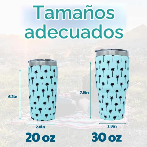 Vista 4 de Funda de silicona para vasos, compatible con vasos Yeti, RTIC, Ozark Trail, Magellan y más. Fundas aisladas personalizadas para enfriar latas