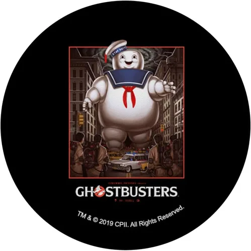 Vista 3 de Póster Ghostbusters vs Stay Puft – PopSockets Grip y soporte para teléfonos y tabletas