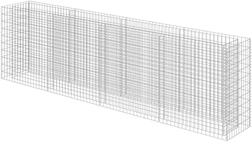 Vista 16 de vidaXL Gabion - Cama elevada de acero galvanizado 35.4"x19.7"x39.4