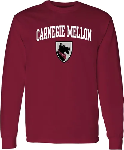 Vista 204 de NCAA oficial de College – University Team Color Arco Logo Manga Larga