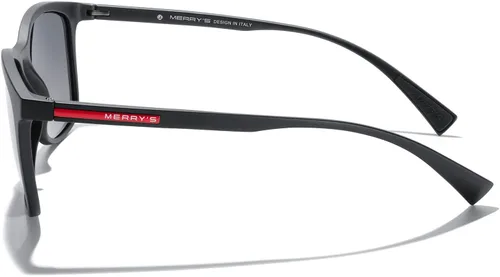 Vista 4 de MERRY'S Lentes de sol polarizados cuadrados para hombres y mujeres, ultraligeros, para conducir, pesca, golf, UV400 S8668