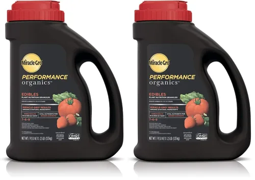 Vista 10 de Miracle-Gro Performance Organics - Gránulos de nutrición vegetal multiusos, 1 libra Botella agitadora, orgánica y multiusos para verduras, flores