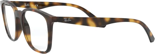 Vista 3 de Ray-Ban RX7177f - Marco de lentes recetados cuadrados de ajuste bajo puente