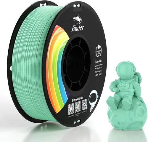 Vista 25 de Creality PLA Plus - Filamento de 1/16”, resistencia PLA Pro mejorada, precisión dimensional de +/- 0.03 mm, carrete de 2.2 libras, filamento Ender
