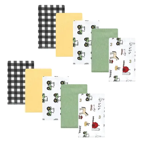 Vista 6 de Hudson Baby - Paños unisex de franela de algodón para bebé, avión, talla única