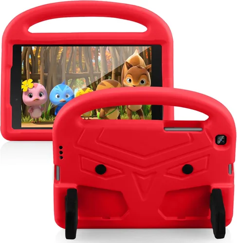 Vista 8 de Funda para niños para Samsung Galaxy Tab A 8.0" (2019) SM-T290/SM-T295, Techcircle Kids Safe a prueba de golpes, EVA resistente funda protectora