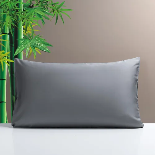 Vista 30 de Simple&Opulence Juego de 2 fundas de almohada 100% lino tamaño Queen, fundas de almohada clásicas azules con cierre superpuesto, protectores