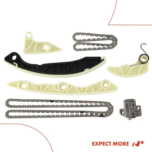 Vista 9 de A-Premium Kit de cadena de distribución del motor 7PCS W/tensor y guía L4 2.0L Compatible con Kia y Hyundai - Forte 2010-2013, Forte Koup