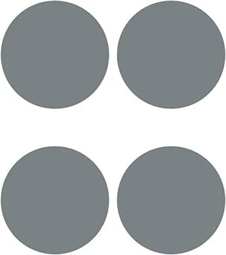 Vista 23 de LiteMark Calcomanías extra pequeñas, puntos de vinilo extraíbles, calcomanías circulares con acabado mate, calcomanías redondas para pared de aula