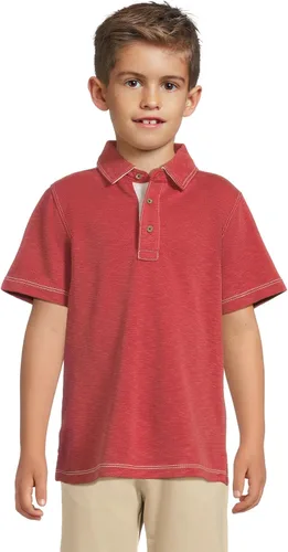 Vista 4 de Polo Vintage Slub para niños (Niños Grandes)