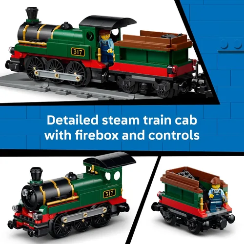 Vista 4 de LEGO City Vintage Steam Train 60511