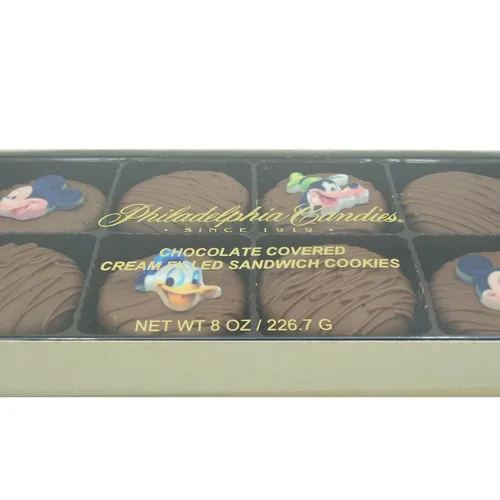Vista 52 de Galletas Oreo bañadas en chocolate oscuro y con leche, de Philadelphia Candies