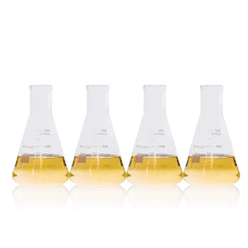 Vista 5 de ULAB Erlenmeyer - Juego de frasco de vidrio de boca estrecha, 34 onzas, 33.8 fl oz, borosilicato 3.3 con graduación impresa, paquete de 2, UEF1027