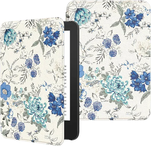 Vista 28 de MoKo Funda para Amazon Kindle Basic de 11ª generación 2024/2022 de 6", color negro mezclilla Cubierta ligera para Kindle Basic de 11ª