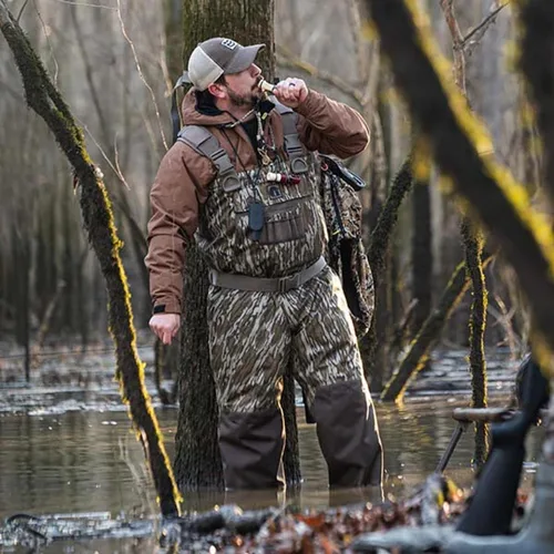 Vista 23 de Gator Waders Realtree Max 5 - Vadeadores de caza transpirables aislados para hombre