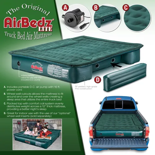 Vista 5 de Pittman Outdoors AirBedz Lite - Colchón inflable para camioneta