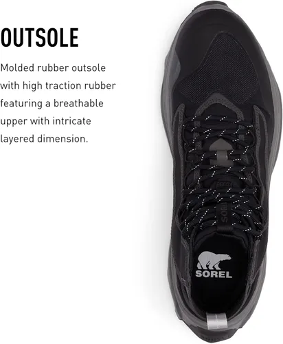 Vista 5 de Sorel Kinetic Breakthru Venture Mid - Zapatos impermeables para hombre