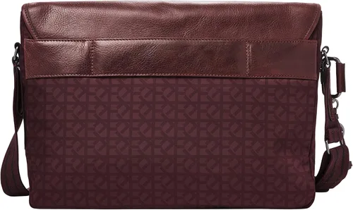 Vista 3 de Fossil Maletín mensajero de cuero para hombre