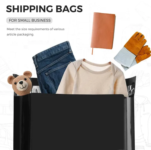 Vista 5 de Metronic 1000 sobres de polietileno de 14.5 x 19 pulgadas, bolsas de envío resistentes para pequeñas empresas, bolsas de polietileno impermeables