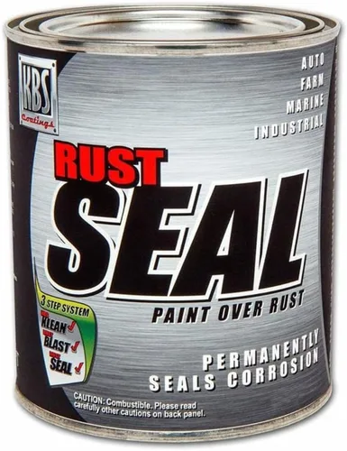 Vista 17 de Revestimiento para eliminar el óxido RustSeal KBS, amarillo (cat yellow)