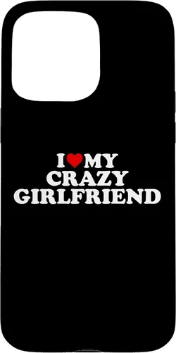 Vista 31 de Ich Liebe Meine verrückte Freundin GF - Rotes Herz [German Language] Case for iPhone 17