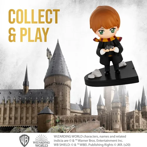 Vista 7 de P.M.I. Harry Potter - Figuras de 3.1 in con estampadores, colección premium, 1 paquete de caja con ventana (S2)