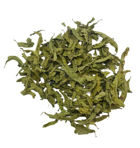 Vista 2 de Hojas enteras secas de verbena de limón, 3 onzas (Aloysia Citrodora), té 100% puro y natural de Egipto, empaquetado en los Estados Unidos