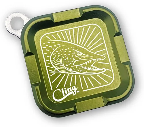 Vista 9 de Cling Fishing Products Mag Grab Mini – Soporte magnético compacto para moscas y organizador para pescadores (Brown Town, Negro)