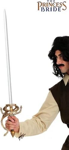 Vista 4 de Fun Costumes Accesorio de espada de princesa novia Inigo Montoya