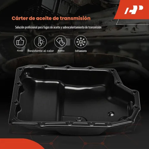 Vista 3 de A-Premium - Bandeja de aceite de transmisión con tapón de drenaje